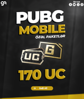 170 UC  (İlk Satın Alım Paketi)